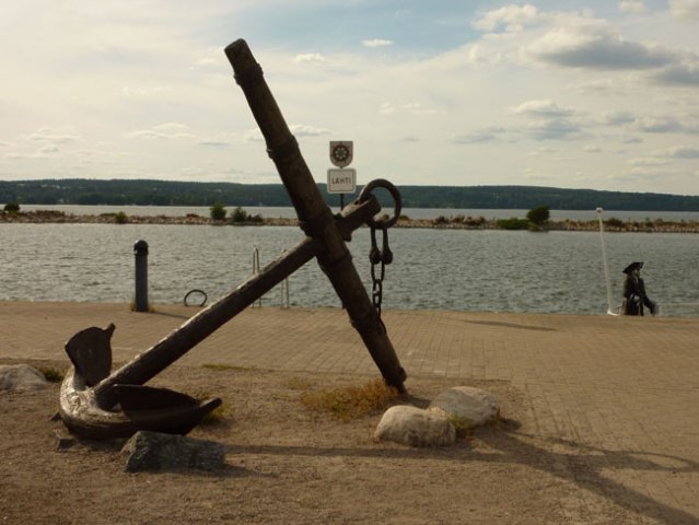 Lahti Wappen mit Anker